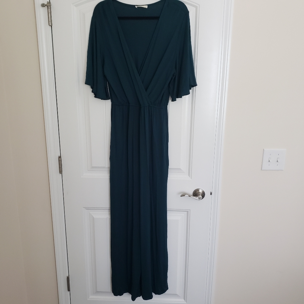 Wide leg jumpsuit